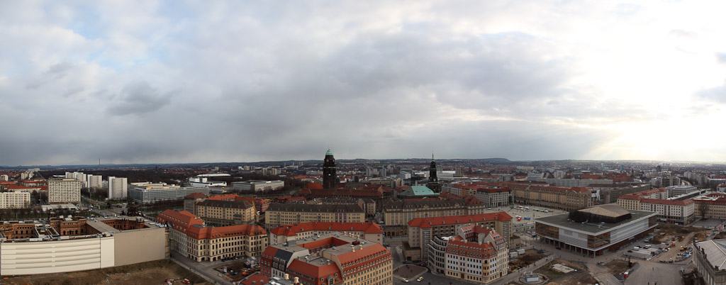 Germany - Dresden - View from church tower 2